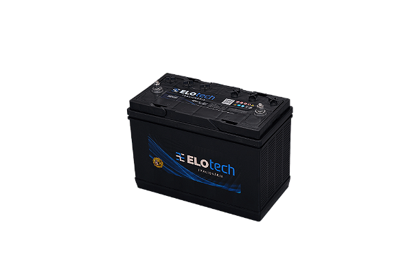 Bateria Tracionária Elotech RT12-130 | 12V 130 Ah