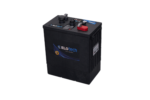 Bateria Tracionária Elotech RT6-340 | 6V 340 Ah