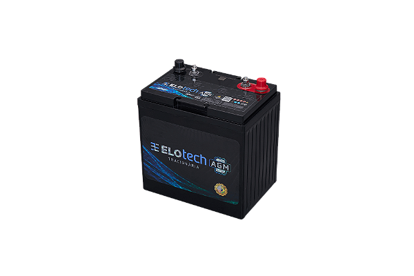 Bateria Tracionária AGM Elotech RT8-158 | 8V 158 Ah