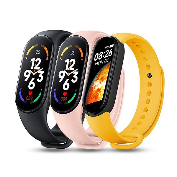 Relógio inteligente M7 smart band 7 Mi Resistente á água Pro Fitness Novo M6/M7/M8