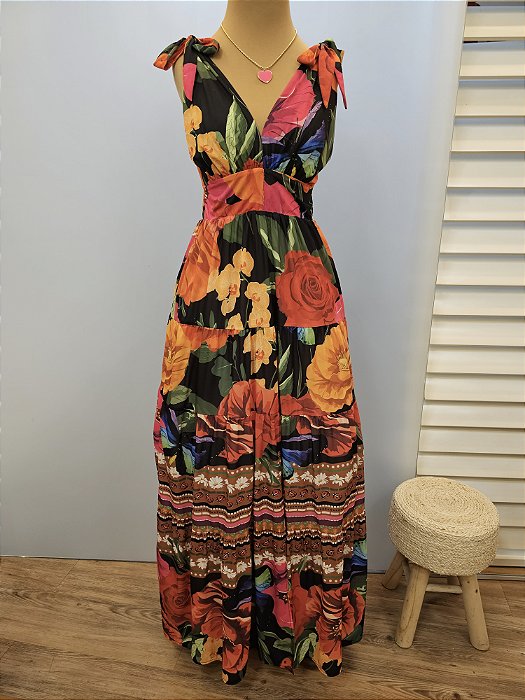 Vestido longo Yasmin