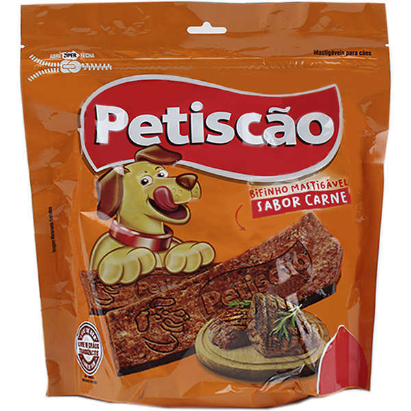 Bifinho Mastigavel De Carne Tablete Petiscao 250 g