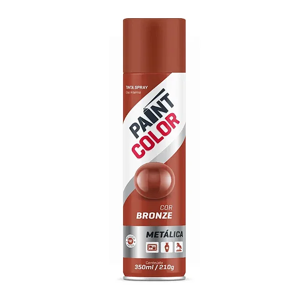 Tinta Spray Paintcolor 350ml Metalica Bronze