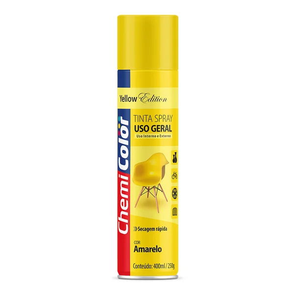 Spray Chemicolor Amarelo 400ml 0680091