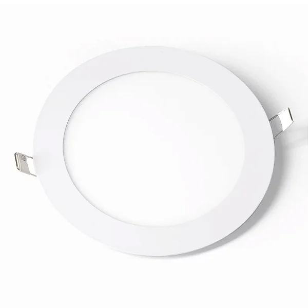 Painel De Led De Embutir 12w 6500k 17cm de diâmetro Bivolt Redondo Avant