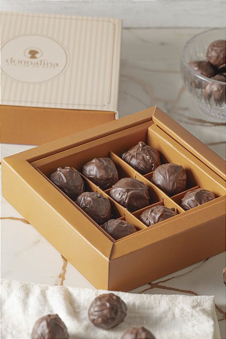 Caixa com Trufas Tradicionais