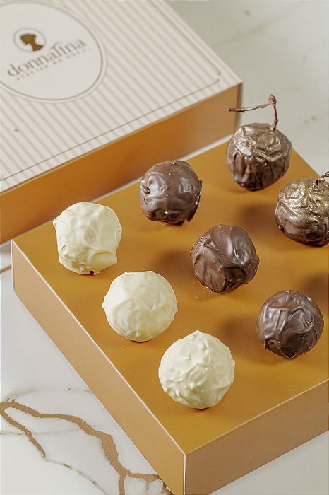 Caixa de Seleção de Trufas Gourmet
