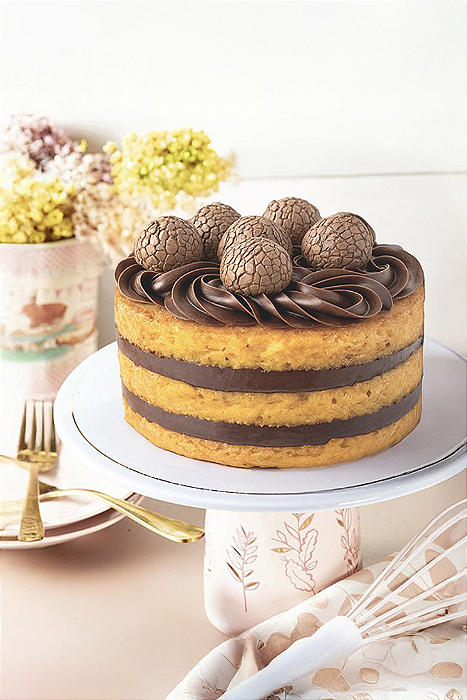 Bolo de Cenoura Naked