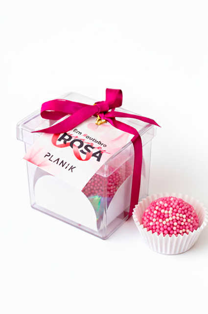 1 unidade de Brigadeiro Grande com Dragê