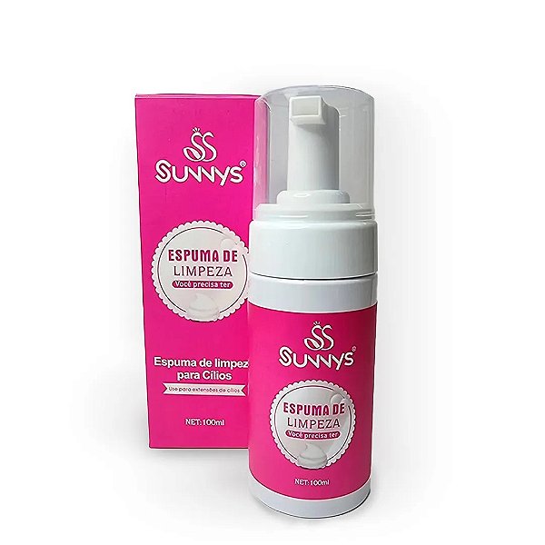 Espuma de limpeza Sunnys 100ml