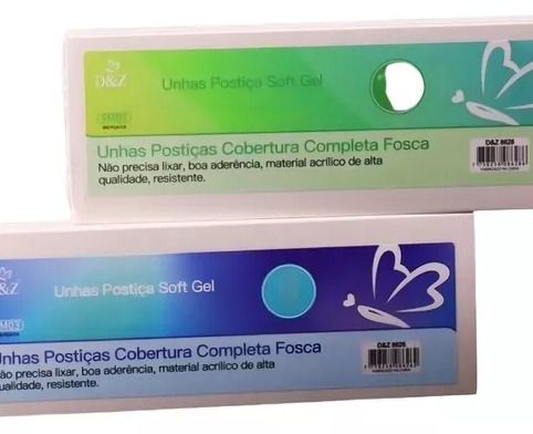 Unha postiça soft gel - D&Z