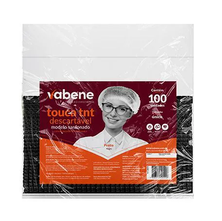 Touca Tnt Vabene Preta