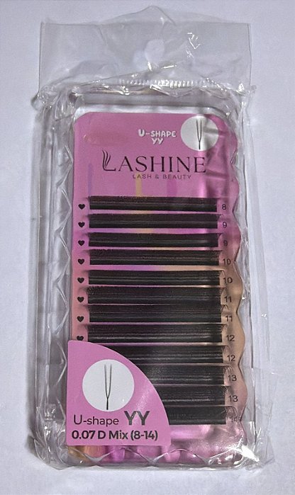 Fio U YY curvatura D mix 8-14mm Lashine