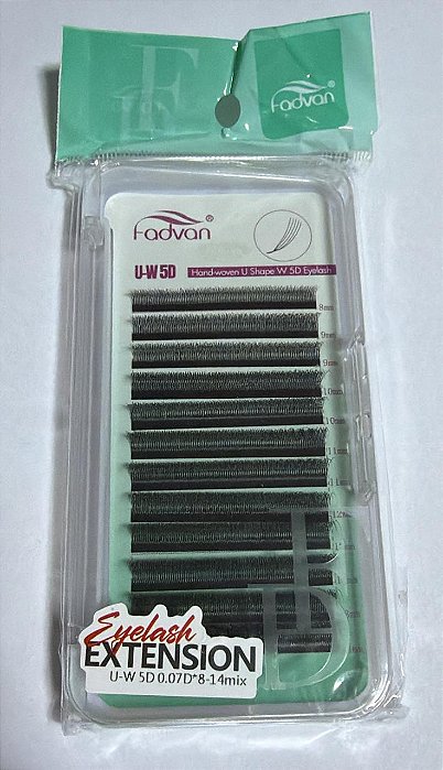 Fio U 5D W curvatura D mix 8-14mm Fadvan