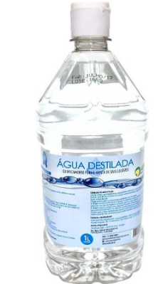 Água destilada Asfer 1L