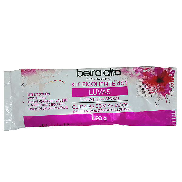Kit Emoliente Beira Alta 4em1 20g Luva