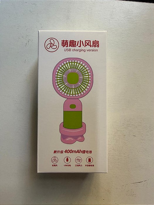 Ventilador 400mAh