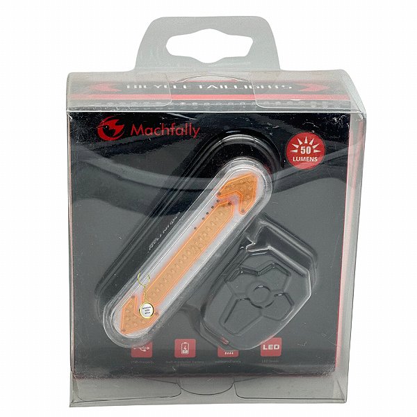Lanterna Traseira Bike Seta E Controle Sem Fio 36leds Usb
