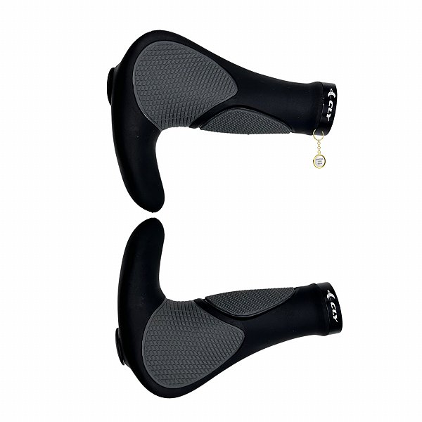 Manopla Punho Cly Centaurus Bike Mtb Ergonômica Com Bar End