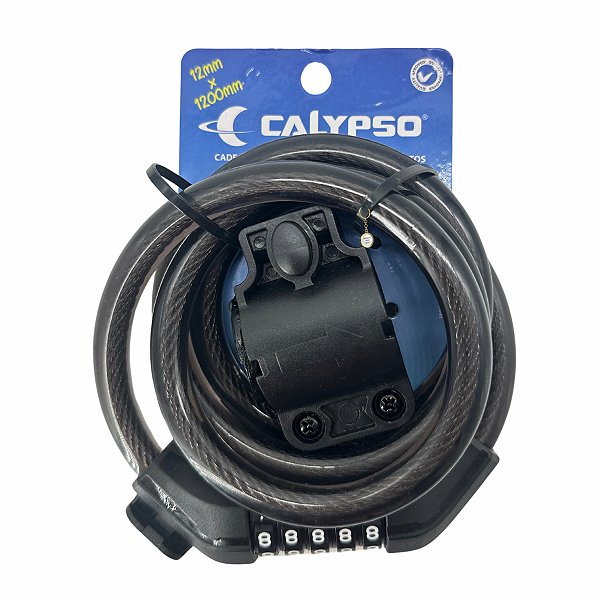 CADEADO CALYPSO COM SEGREDO 12X1500MM