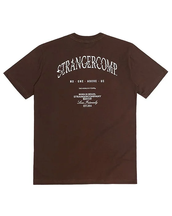 Camiseta Stranger Live Intencely (Marrom)