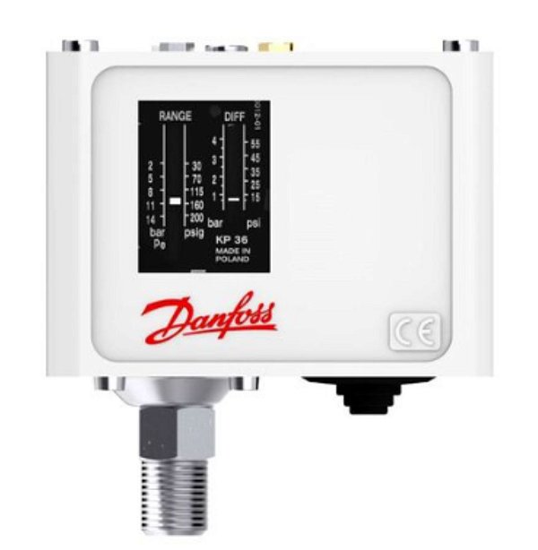 Pressostato Danfoss Kp36 060-110891 / 2-14 Bar
