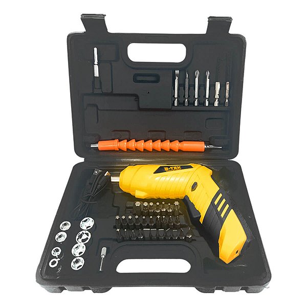 Parafusadeira Mini Portátil Acompanha 28 Bits