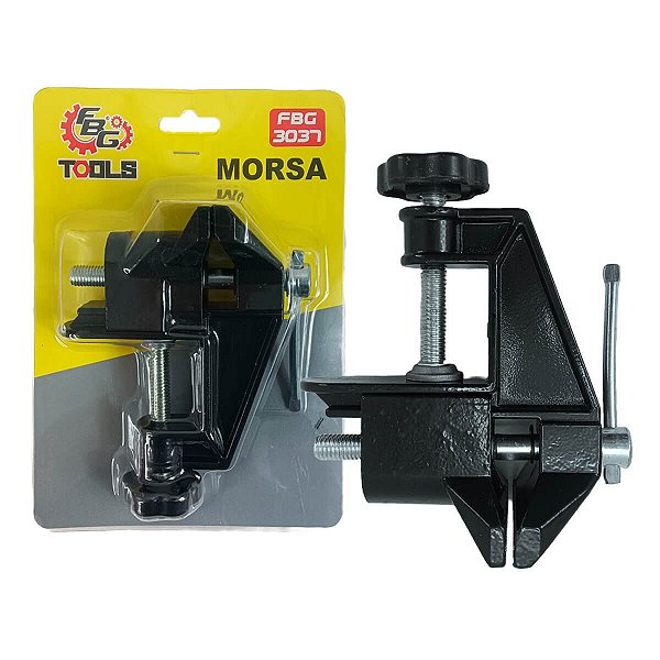 Torno de Mesa com Encaixe Ajustável 5cm e Aperto com Rosca