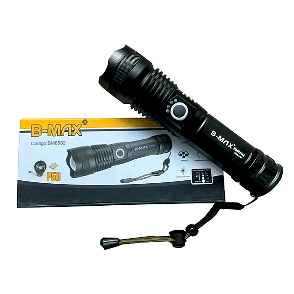 Lanterna Tática 2750000 Lumens Led Xml T9 Recarregável
