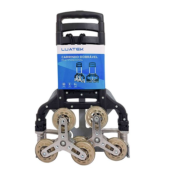 Carrinho Dobrável Multifuncional Suporta 70kg