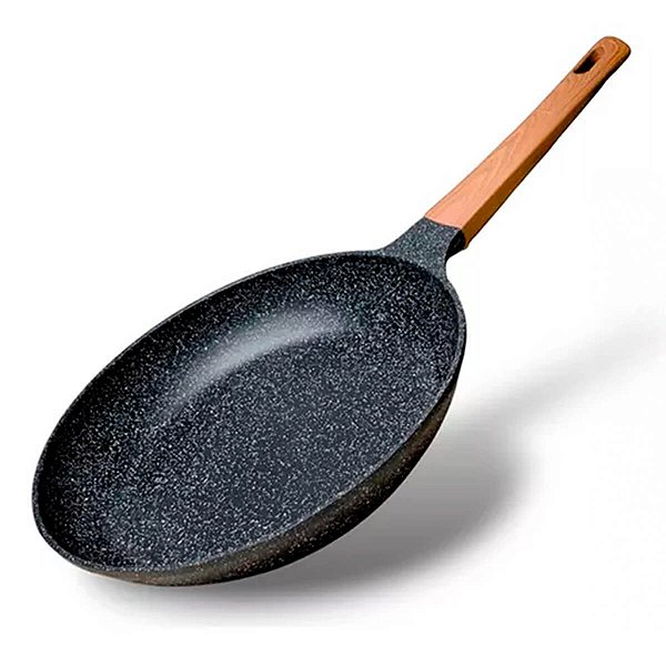 Frigideira 24cm com revestimento antiaderente e cabo anatômico
