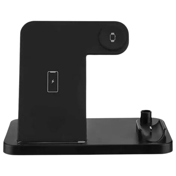 Carregador Sem Fio 4 em 1 com Carregamento Rápido 15W