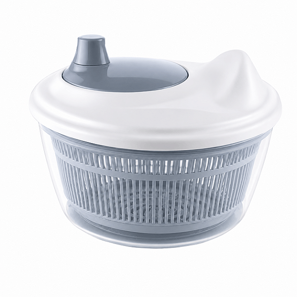 Seca Folhas Salada 2,5L Cinza com Cesto Giratório Manual Fratelli