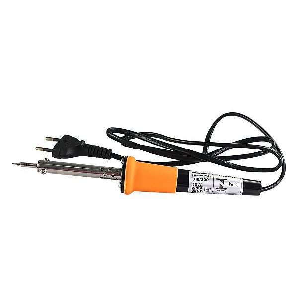Ferro de Solda 30W 220V com Suporte Temperatura até 400°C