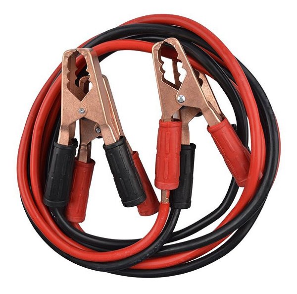 Kit 2 Cabos para Recarga de Bateria 300A 2,2 Metros Startools Automotivo