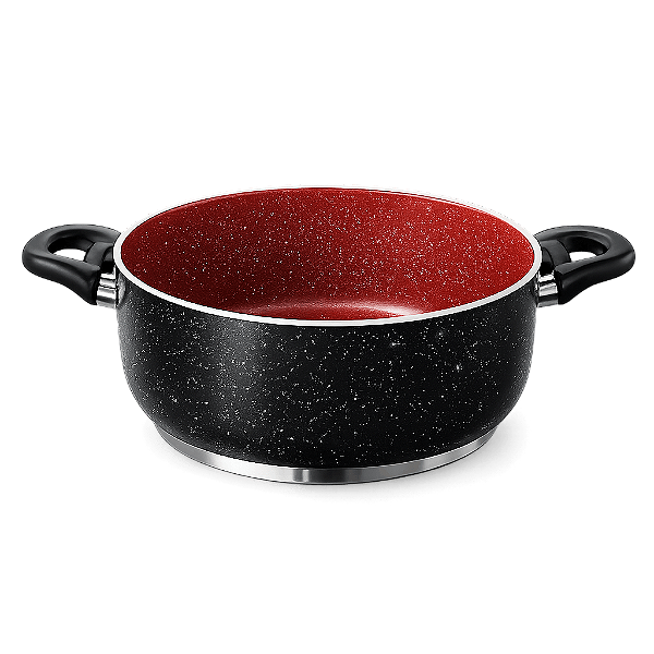 Caçarola Dubai Fratelli 20cm com Tampa e Revestimento Cerâmico