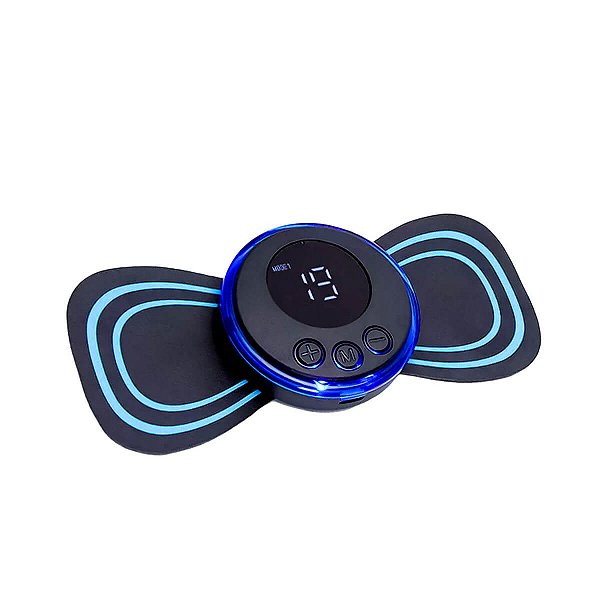 Massageador Portátil EMS Recarregável com 8 Modos e 19 Intensidades