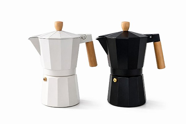 Cafeteira Italiana Milão 6 Xícaras 300ml em Alumínio para Fogão a Gás