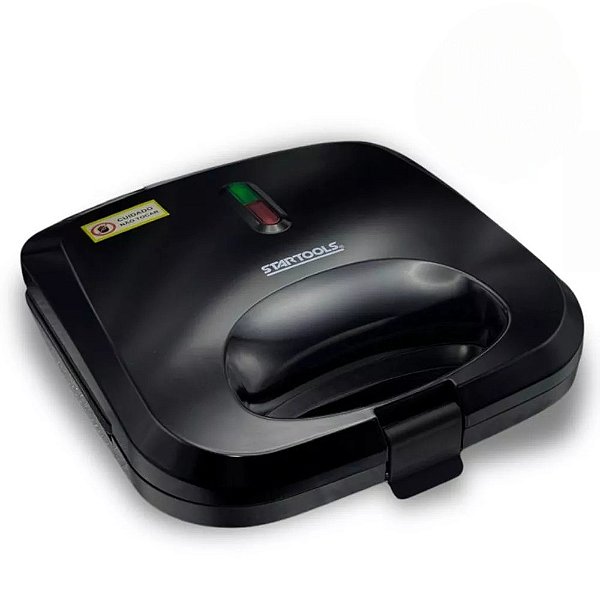 Sanduicheira Grill Elétrica Startools 750W 220V Antiaderente 2 em 1