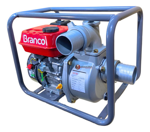 Motobomba Gasolina 6,5 cv Autoescorvante 706 Branco