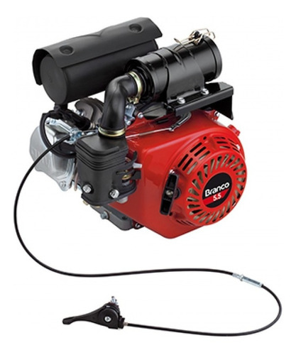Motor Para Compactador De Solo Branco B4t 5.5cv