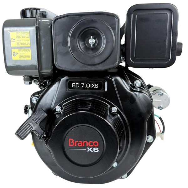 Motor Branco Diesel 7hp Xs Partida Elétrica