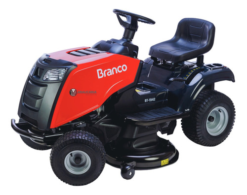 Trator Cortador Grama Gasolina 4t 540cc 19hp BT1942 Branco