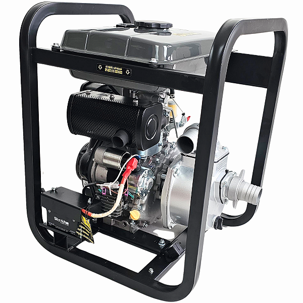 Motobomba Autoes. Diesel 2 Pol 5,0cv P. Elét Bd710e Branco