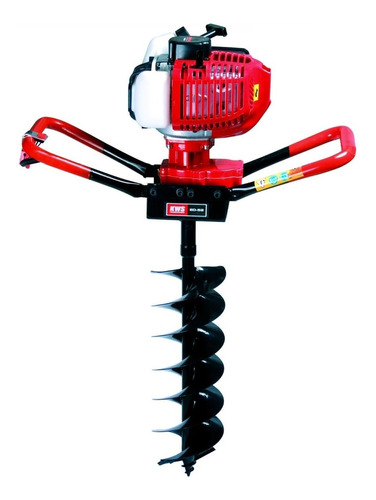 Perfurador De Solo 52cc Kawashima COM Broca 20 Cm