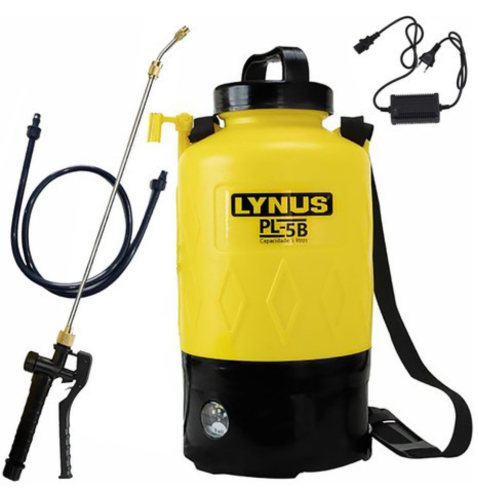 Pulverizador 2em1 Bateria e manual 5 Litros Lynus