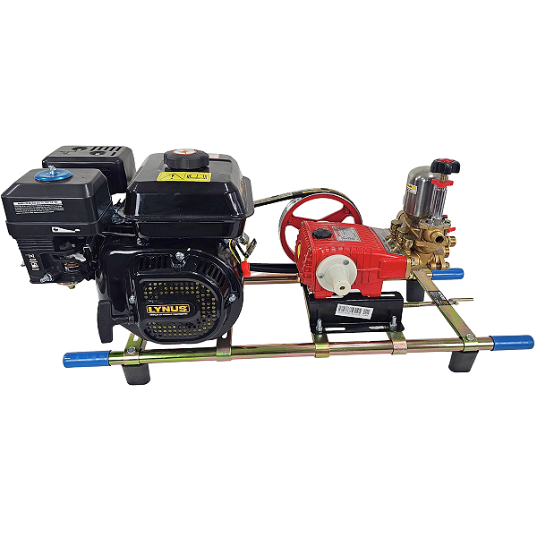 Lavadora Pulverizadora Agrícola Bomba 3 Pistão Gasolina 7hp