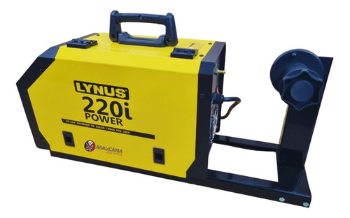 Inversora Solda Lynus 200A LIS-220i Com Suporte de Arame 15K