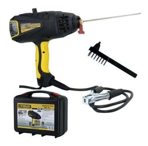 Pistola De Solda Inversora Mma Tig Lisp 120 Display Digital 127v