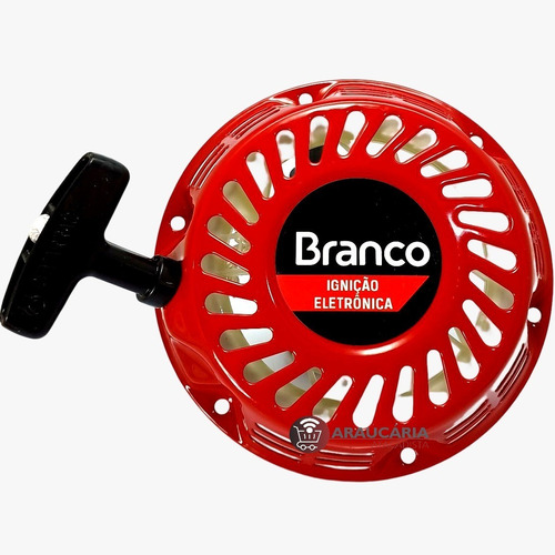 Tampa Partida Retratil Completo B4t 5.5 6.5 7.0 7.5hp Branco